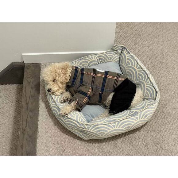 Dog winter jacket with fleece, size 1, fits small dog - Picture 6 of 6